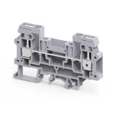 Клемма измерительная проходн. 6 кв.мм винт OptiClip CDS/FT-6-I-41A-(0,2-6)-серый