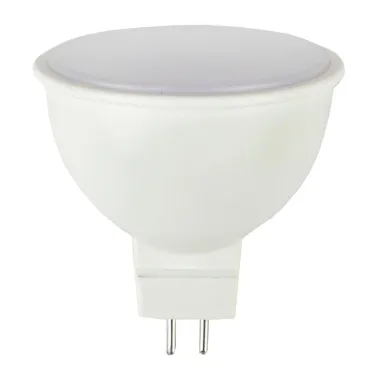 Лампа светодиодная LED 5 Вт 400Лм 2700К софит теплый GU5.3 220-240В LED MR16-5W-827-GU5.3 Red Line