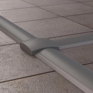 Канал напольный СSP-F 75x17 серый