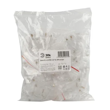 Джек Simple RJ-1-S RJ-45 8P8C CAT 5e