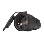 ОМЕГА Розетка переносная каучук 16А 2Р+E IР44