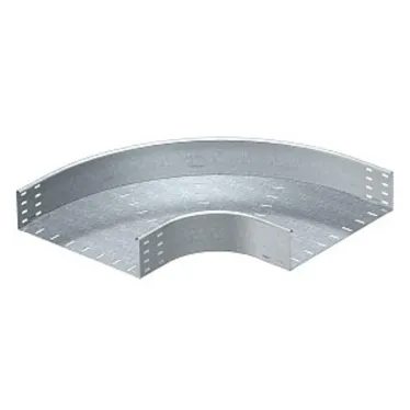 Секция угловая 90град. 110x400 горячий цинк