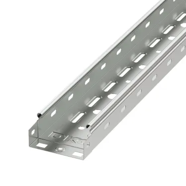 Лоток перфорированный 100х50х 2000 цинк-ламельный