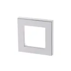 Рамка Levit 1 пост белый / ледяной