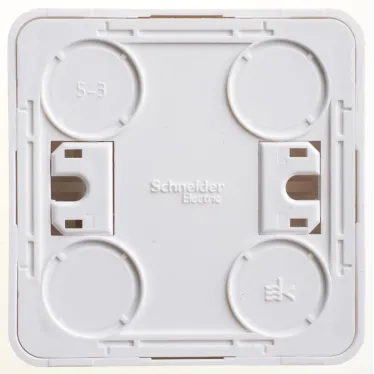 ЭТЮД выключатель наружный с самовозвратом 10 AX, белый