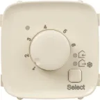 Valena ALLURE Лицевая панель для термостата для теплых полов Слоновая кость