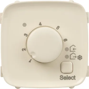 Valena ALLURE Лицевая панель для термостата для теплых полов Слоновая кость