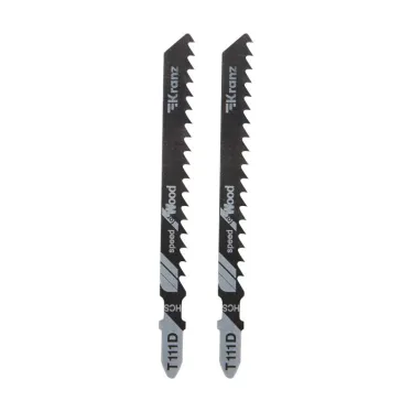 Пилка для электролобзика по дереву T111D 100 мм 6 зубьев на дюйм 6-60 мм (упак - 2 шт.)