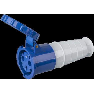 Розетка NCA-SR233-63-220 переносная 63А 2P+PE IP54