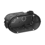 Коробка монтажная для твердых стен двойная 60мм глубина - 66 мм для скрытого монтажа, винт