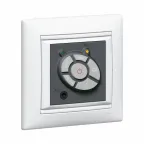 VALENA Рамка 1 пост горизонтальная белая