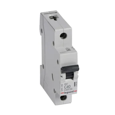 Выключатель автоматический однополюсный RX3 4,5 кА C 40 А