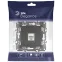 Розетка RJ45, Эра Elegance, антрацит, 14-3107-05
