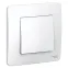 BLANCA скрытой установки одноклавишный выключатель (cх.1), 10A, 250B, белый
