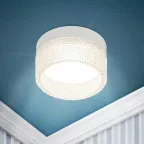 Встраиваемый светильник под лампу GX53 DK97 WH/TR белый прозрачный