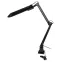 Светильник настольный с лампой PL на струбцине черный NL-201-G23-11W-BK