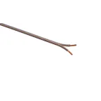 Кабель акустический 2х0.25 прозрачный 100м