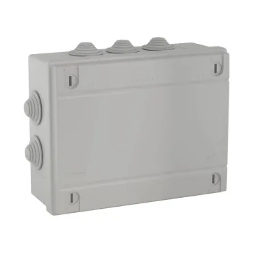 Коробка распределительная 240х190х90мм IP55 8 вводов с кабельными вводами