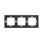 Рамка из натурального стекла, ''Avanti'', светло-зеленая, 6 модулей