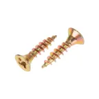 Саморез универсальный 3.5х16, желтый цинк, короб (200 шт./уп.)