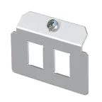 Суппорт для установки модулей в монтажную рамку MTU тип C (сталь)