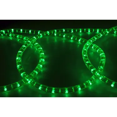 Дюралайт LED, постоянное свечение 2W - зеленый, 36 LED/м, 100 м