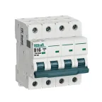 Выключатель автоматический 4P кривая D 16A 10кА ВА-105