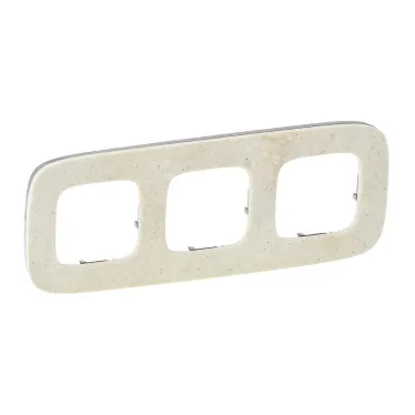 Valena ALLURE Рамка 3 поста Дворцовый мрамор универсальная