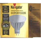 Лампа светодиодная NLL-MR16-6-230-4K-GU5.3-FR-SV | 80552 |  Navigator