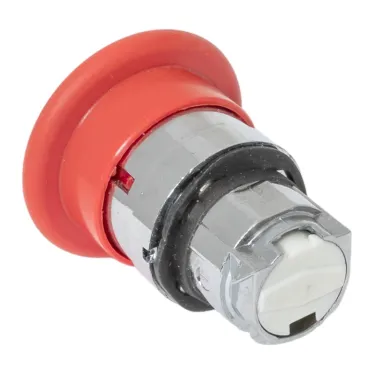 Механизм кнопки исполнительный XB4 'Грибок' красный поворотный с фиксацией с замком PROxima