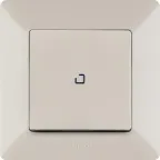 Valena LIFE Выключатель 10АХ 250В с подсветкой С лицевой панелью Слоновая кость