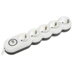 Удлинитель У05В 5 мест 2P+PE/3м 3х1,5мм2 16А/250В UNO