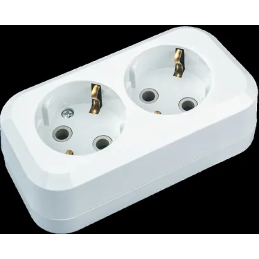 Колодка NCA-BL01-02-E-WH 2гн с/з пласт. Navigator