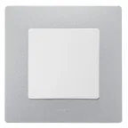 Выключатель одноклавишный, белый винтовые зажимы 10АХ