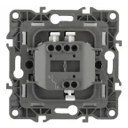 Выключатель, 10АХ-250В, б.л., Эра12, белый,12-1001-01