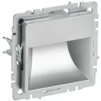 BRITE Подсветка LED встраиваемая ПЛ20-БрА алюминий