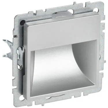 BRITE Подсветка LED встраиваемая ПЛ20-БрА алюминий