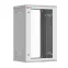 Шкаф телекоммуникационный настенный разборный 18U (600х350) дверь стекло Astra A Basic