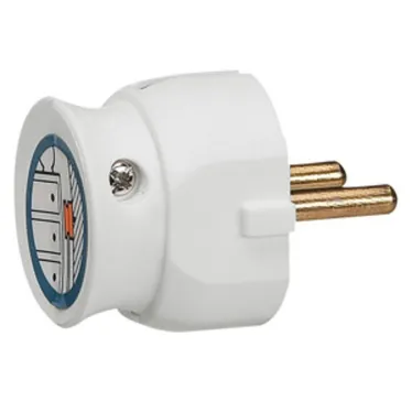 Элиум Евровилка 2К без заземления 16А белая