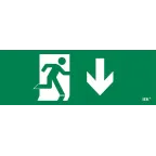 Этикетка самоклеящаяся 280х100мм ''Фигура/стрелка вниз'' IEK