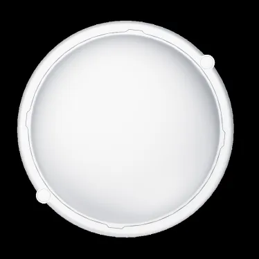 Светильник светодиодный ДБП-12вт OBL-R5-12-4K-WH-IP65-LED