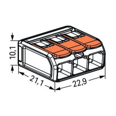 Клемма 3-проводная