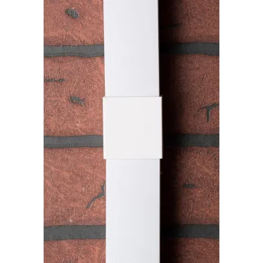 Соединитель (25х25) (4 шт) Plast PROxima белый