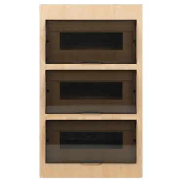 Корпус пластиковый навесной  ECO VILLAGE ЩРН-П-36 IP41 сосна  | Б0055550 | ЭРА