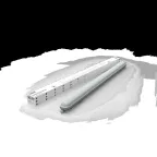 Светильник промышленный линейный ДСП 36 Вт 3600 лм 4000К AC 220В IP65 1200х58х60мм ССП-176 матовый Elementary Gauss