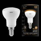 Лампа светодиодная LED 6 Вт 500 лм 3000К грибок R50 теплый E14 AC 220В Black Gauss