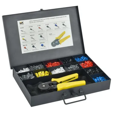 Набор наконечников №2 тип Е/НГИ2 с клещ. обж. КО-04