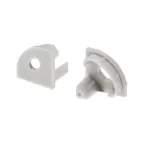 Заглушка ARH-KANT-16R с отверстием (ARL, Пластик)