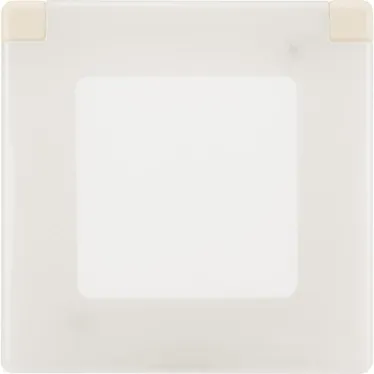 Рамка с защитной крышкой IP 44 INSPIRIA слоновая кость