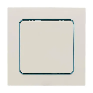 Стокгольм Механизм Выключателя 1-кл. 10А в/к белый